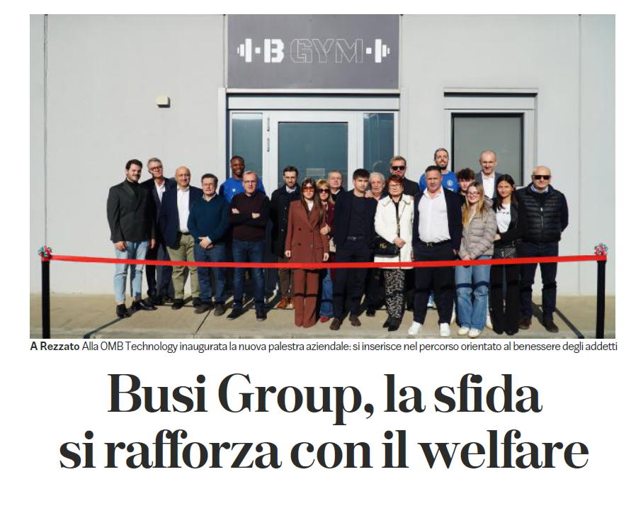 Busigroup Palestra Aziendale Bresciaoggi