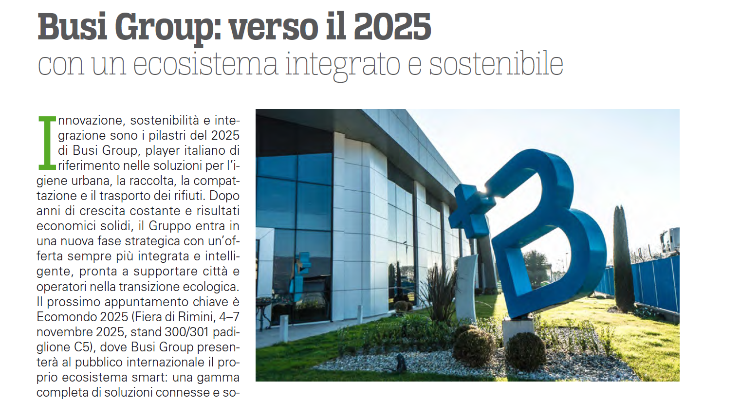 GSA Ecomondo 25