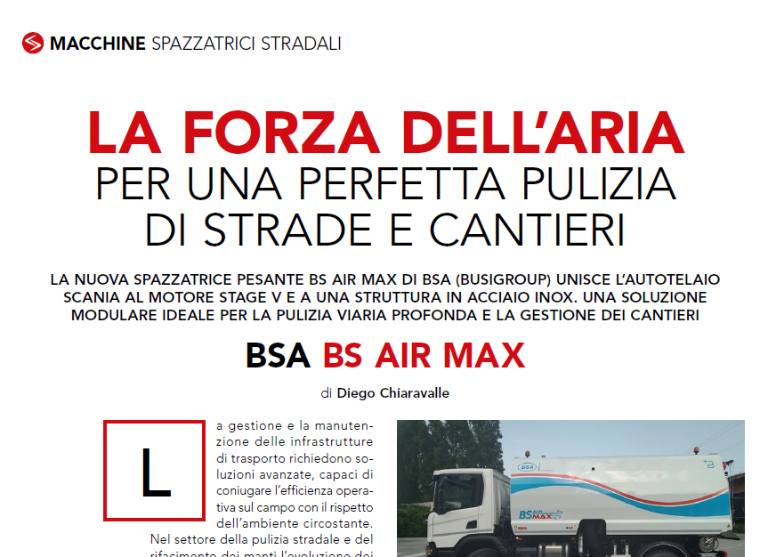 BS AIRMAX strade e autostrade